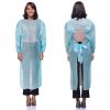 Blue Disposable Isolation Gown
