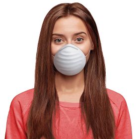 Dust and Particle Face Masks in Bulk. Pack of 1000 Disposable Respirator with Elastic Strap Dust & Filter Safety Masks for Non-Toxic Dust; Pollen; Dan
