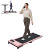 Walking Pad with Quiet 2.0 HP Brushless Motor, Countdown Modes, Spacious Running Area, 220 lbs Weight Capacity for Home or Office Workouts