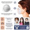 Dust and Particle Face Masks in Bulk. Pack of 1000 Disposable Respirator with Elastic Strap Dust & Filter Safety Masks for Non-Toxic Dust; Pollen; Dan