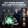 VEVOR Electric Wheelchair for Adults Seniors, 300 lbs Weight Capacity, 20 in Width Lightweight Foldable Motorized Power Wheelchairs