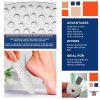 White Foot Rasp & 2-Sided Callus Remover for Feet. 3-in-1 Set Stainless Steel Foot File