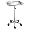 Mayo Stand w/ 5 Casters Round Base